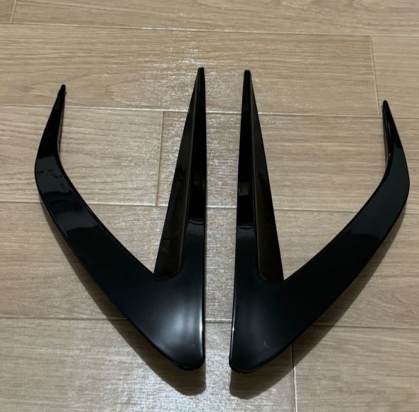 値引　マツダロードスターND フロントバンパー サイドダクトカバー ガーニッシュ 値引 マツダロードスターND フロントバンパー サイドダクト