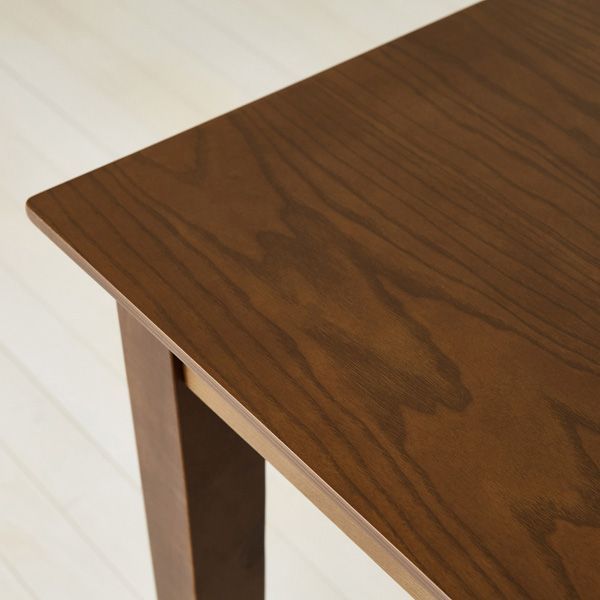 ダイニングテーブルマーチ 約幅85cm ニューブラウン 組立式 代引不可