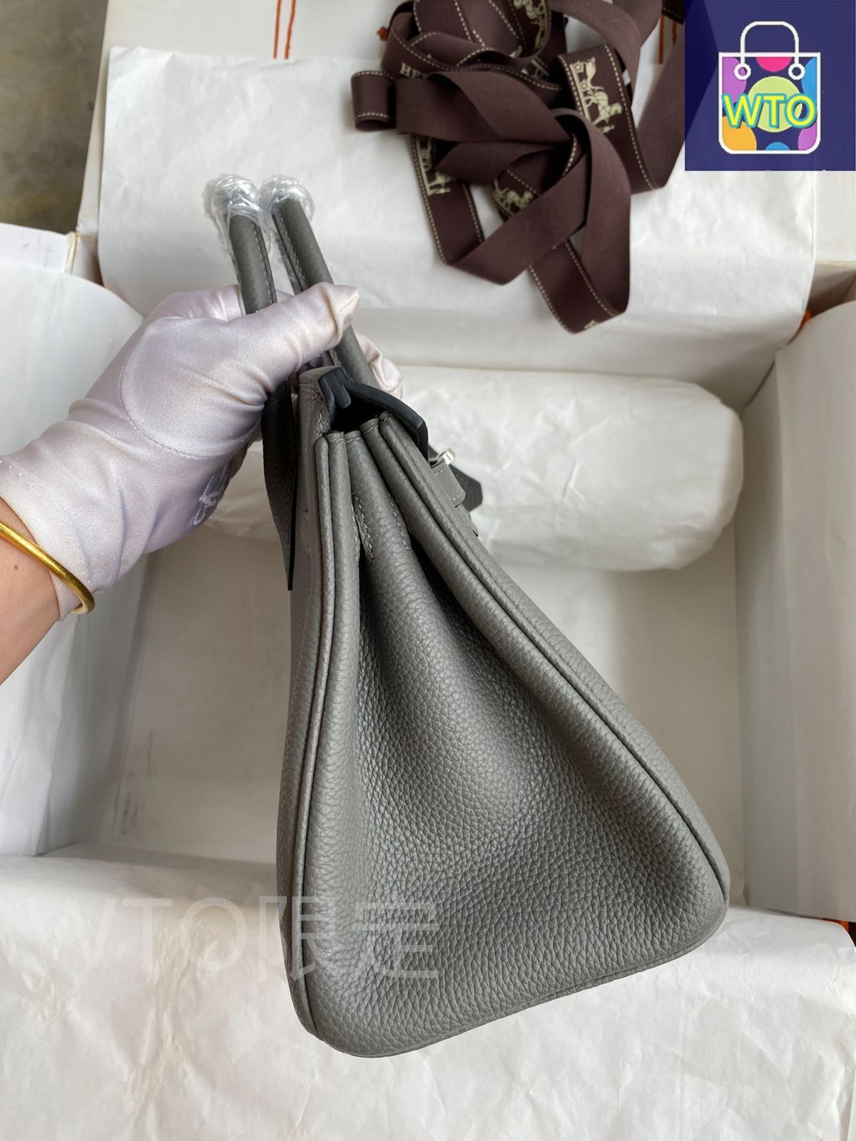 エルメス　正規品　グレー 上質　手袋 楽天市場】HERMES エルメス（カラーグレー）（レディース手袋