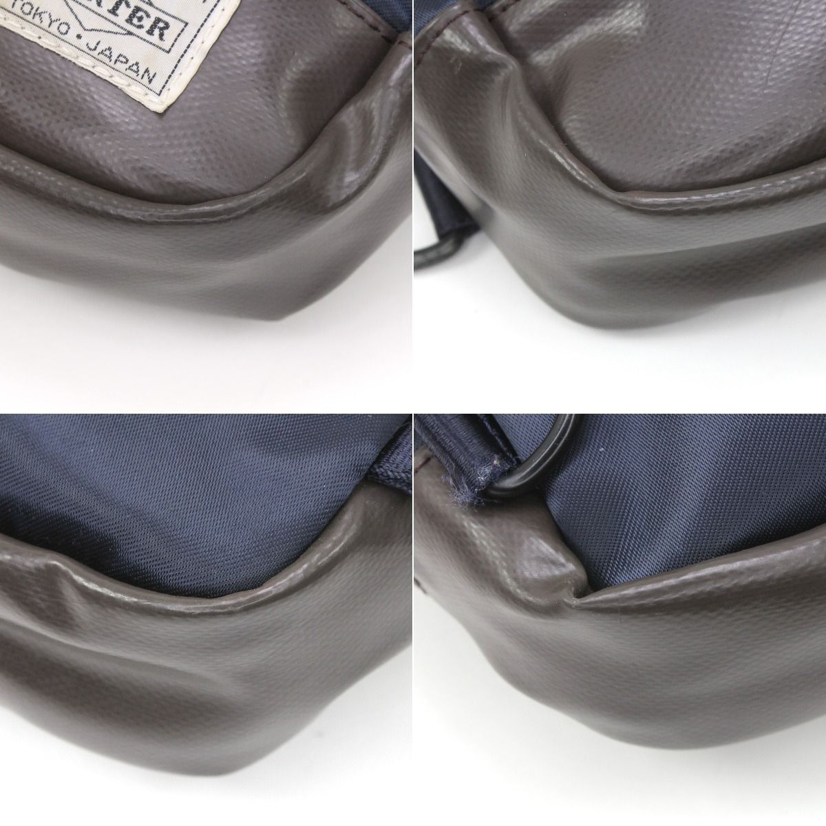 PORTER ポーター ストーム SAC'S BAR別注 ボディバッグ ネイビー