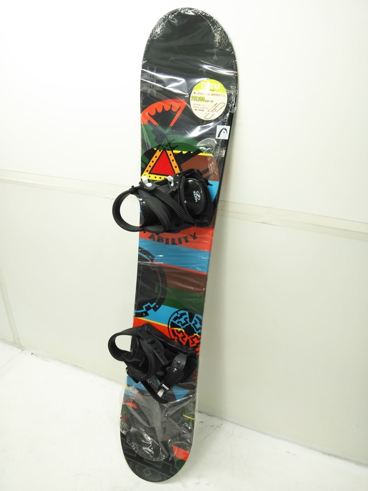 板 新品！ ヘッド HEAD FLOCKA ABILITY 150cm + ビンディングMLサイズ