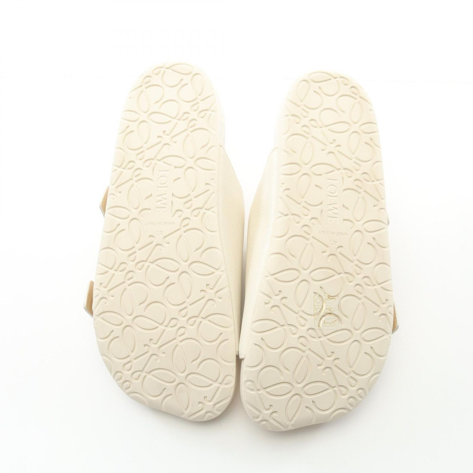 ロエベ LOEWE サンダル EASE SLIDE イーズ L815465X95597741 ホワイト  