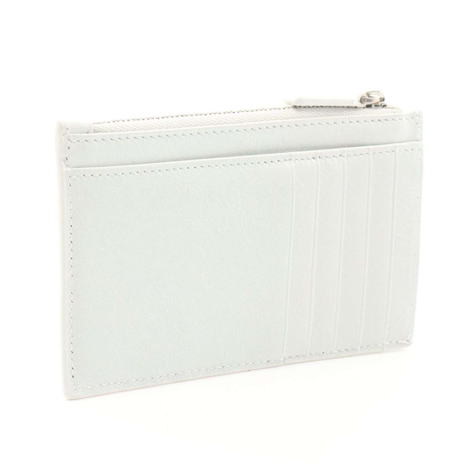 バレンシアガ BALENCIAGA コインケース CASH 6405352AAW39060 ホワイト/ブラック レザー カードケース メンズ 未使用  - メルカリ