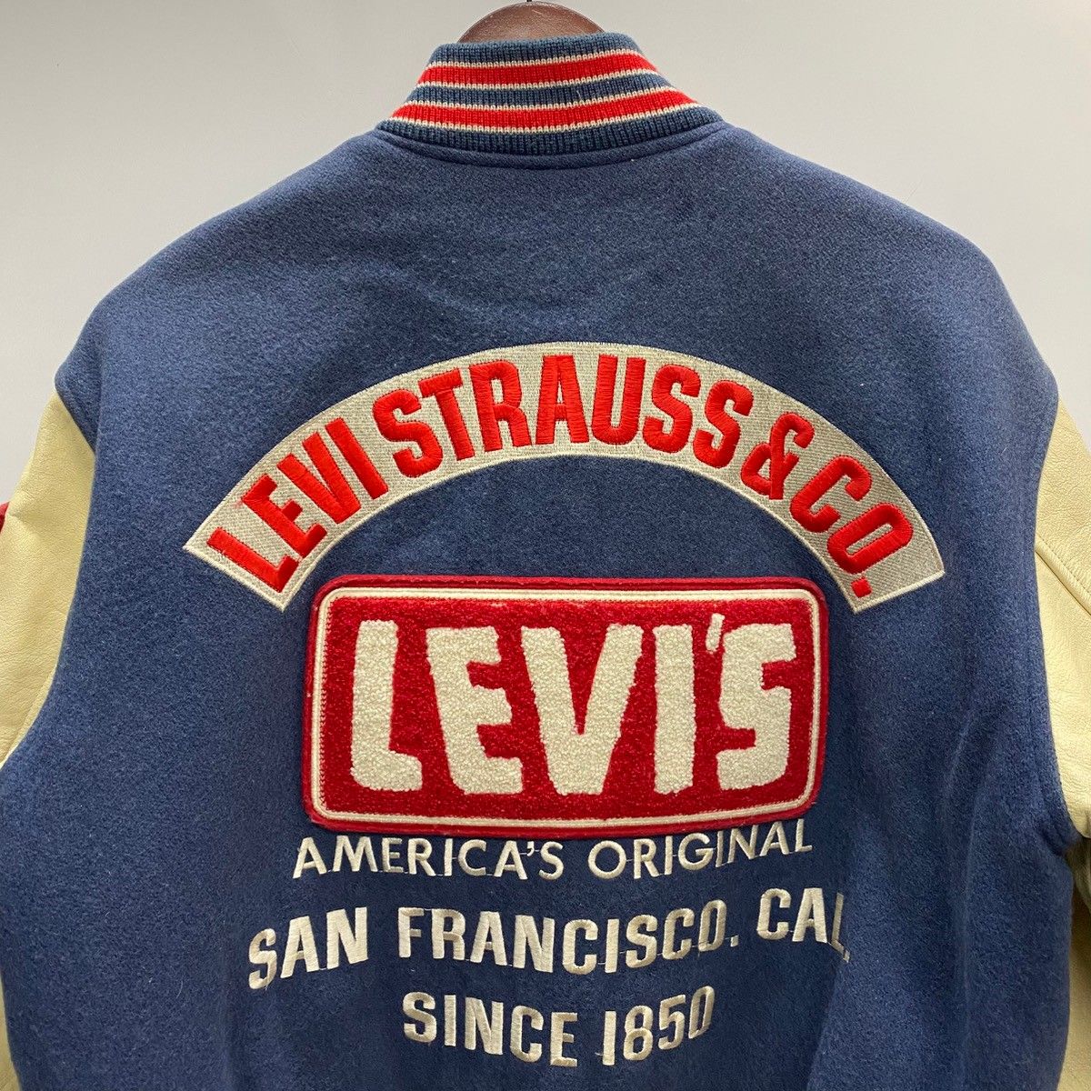 リーバイス Levi's 90's varsity jacket レザー スタジャン