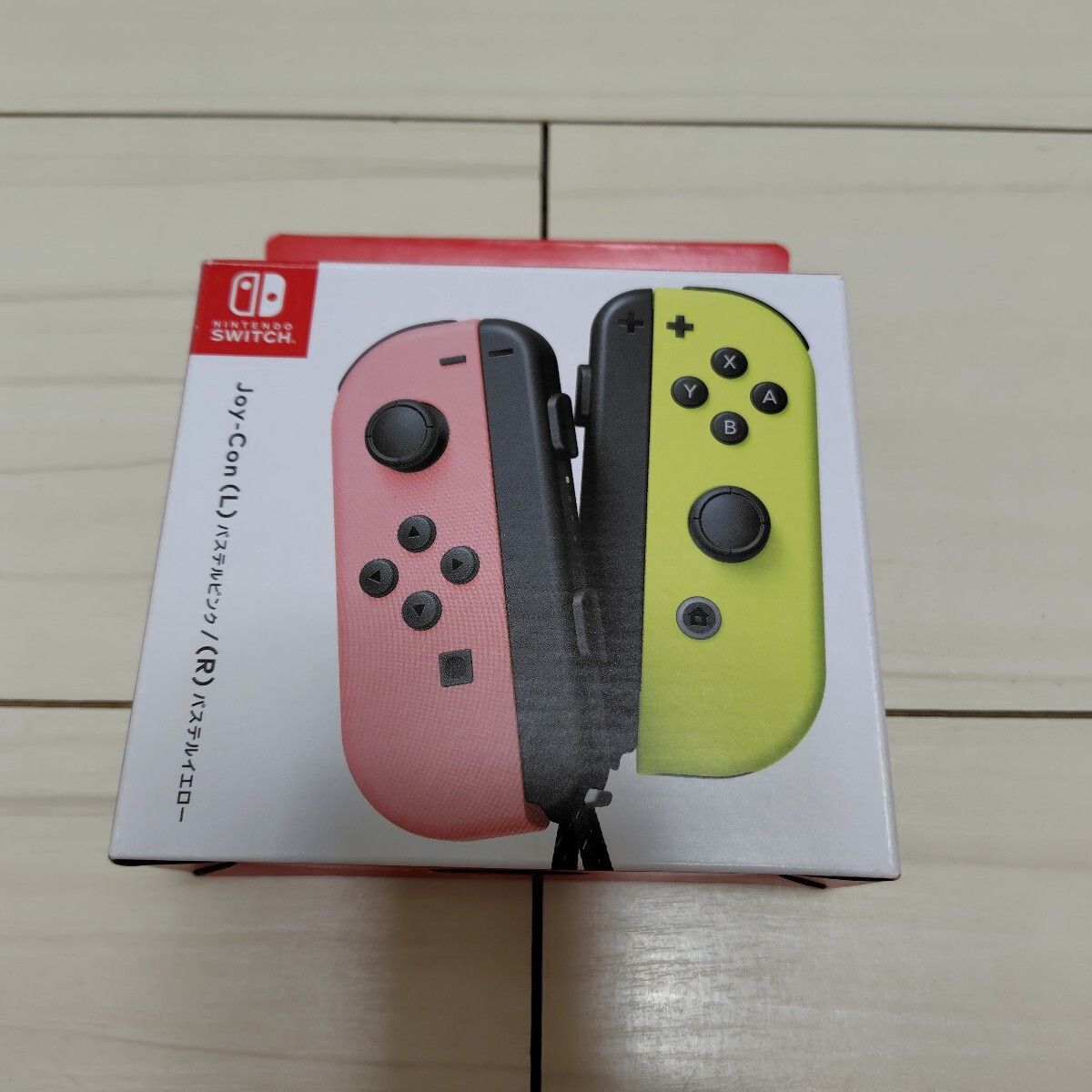 【mellchan】新品未開封Joy-Con パステルピンクイエロー Joy-Con （L） パステルピンク/ （R） パステルイエロー ※外箱