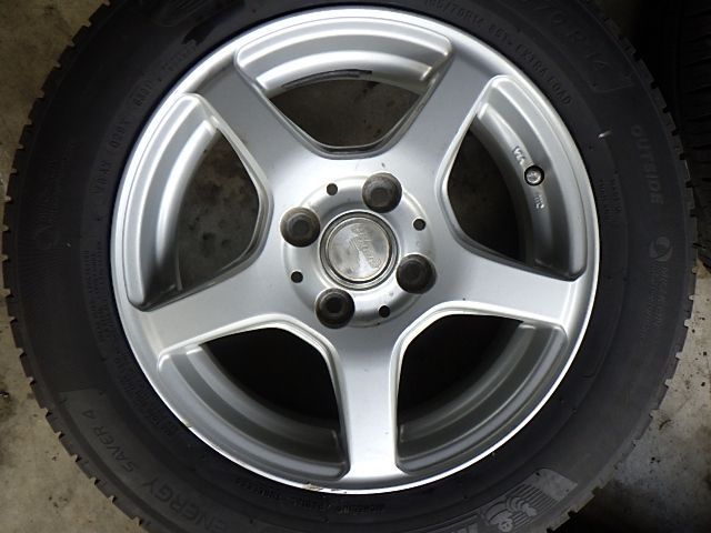 アルミホイール＆ラジアルタイヤ