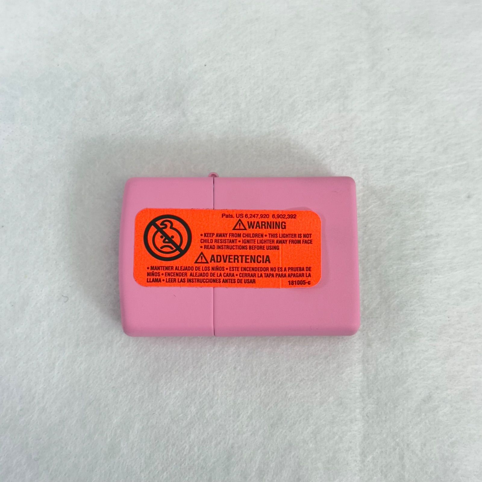 新品・未使用】未開封シール付き ZIPPO ジッポー マット ロゴ ピンク 