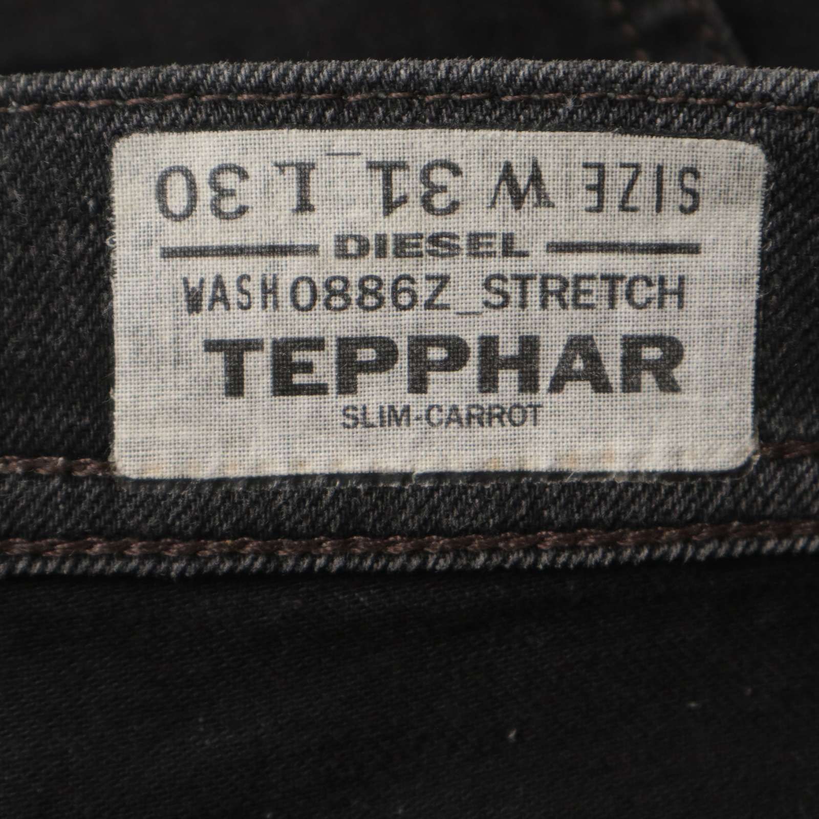 DIESEL ディーゼル 【TEPPHAR 0886Z】 ストレッチ スリム キャロット 