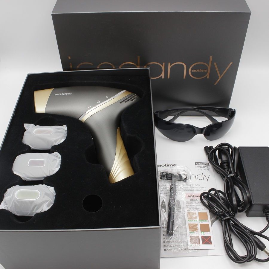【美品】Notime icedandy SKB-2108 IPL光美容器 脱毛器 ノータイム アイスダンディ 本体