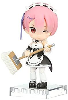 【】キューポッシュ Re:ゼロから始める異世界生活 ラム ノンスケール PVC製 塗装済み可動フィギュア
