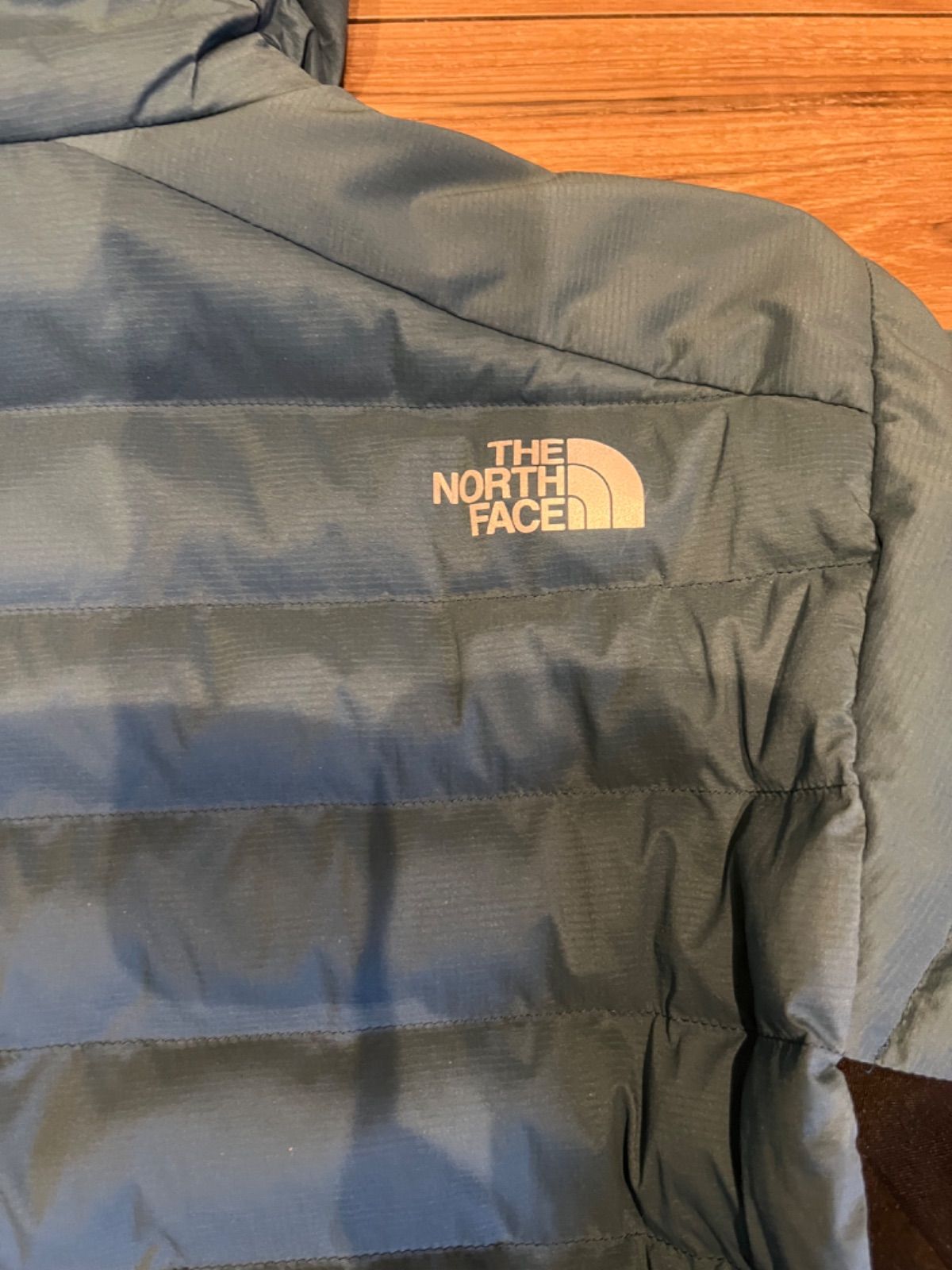 THENORTHFACEレッドランプロフーディNY81971希少品マラードブルーLサイズ