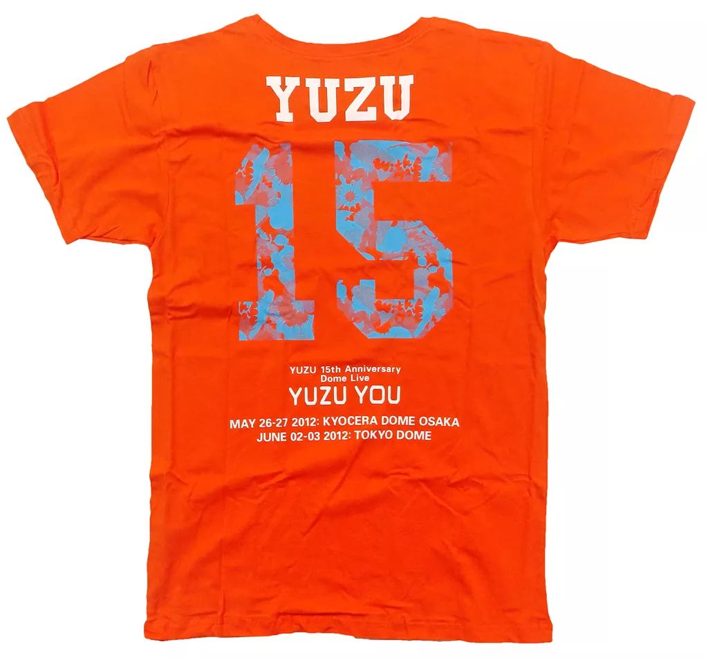 中古】Tシャツ [単品] ゆず Tシャツ オレンジ Mサイズ 「Blu-ray＆DVD