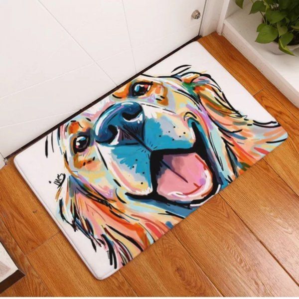 【在庫限り】  玄関マット 40x60CM キッチン バス 屋内用 ラグマット インテ