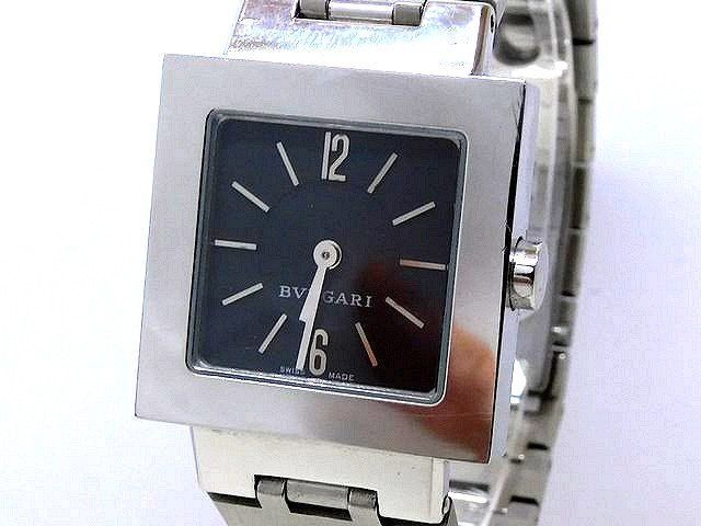 BVLGARI ブルガリ クアドラード スクエアフェイス 腕時計 SQ22SS