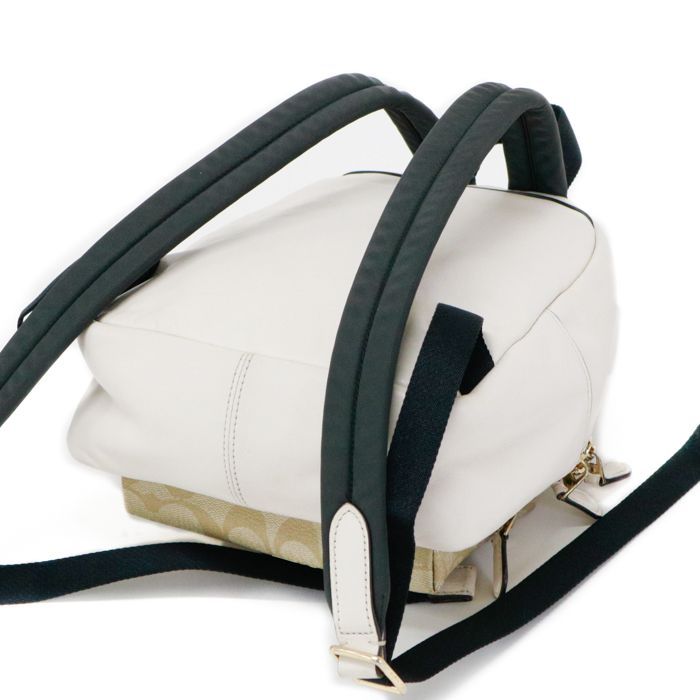 【大人気】コーチ　coach ミニリュック　スタッズ　レザー　アイボリー Amazon.co.jp: [コーチ] リュック レディース アウトレット