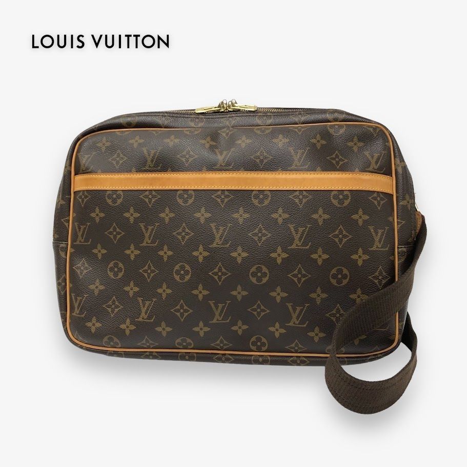 LOUIS VUITTON ルイヴィトン M45254 モノグラム リポーターGM SP1012【鑑定済み】