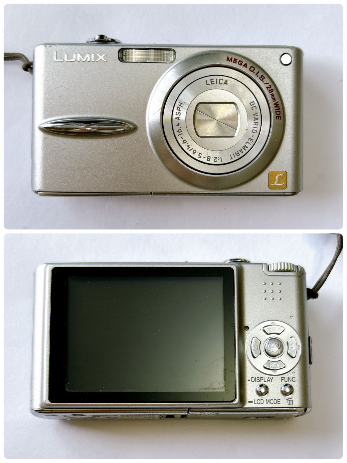動作確認済み パナソニック LUMIX DMC-FX30 シルバー 概要 デジタルカメラ DMC-FX30 | LUMIX（ルミックス） ミラー