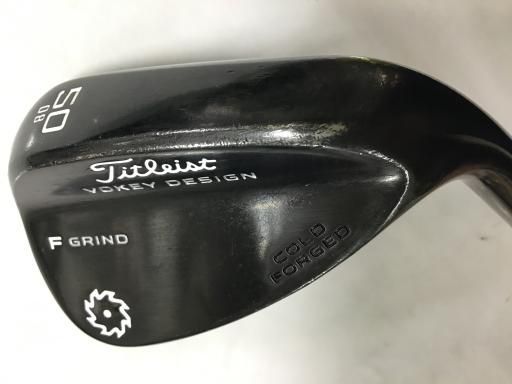 タイトリスト VOKEY COLD FORGED 2015 ブラック 50° 08°F ウェッジ WG Dynamic G フレックスS メンズ 男性用 右利き 右用 Cランク ゴルフクラブ