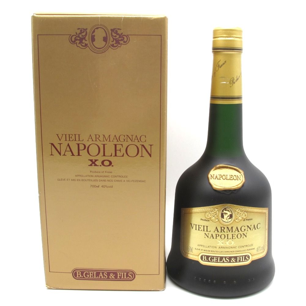 ブランデー ヴィエイユ アルマニャック ナポレオン VIEIL ARMAGNAC NAPOLEON 700ml 40% 洋酒 古酒 未開栓 - メルカリ