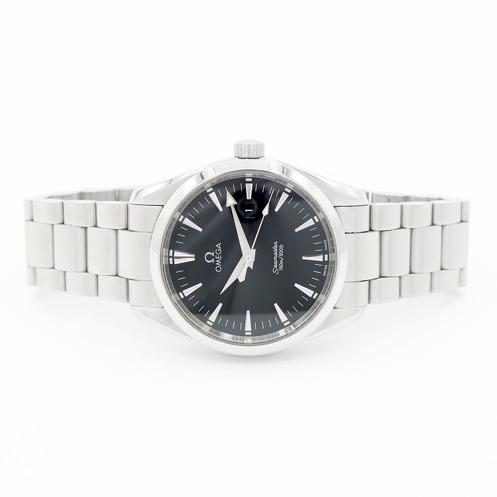 電池交換済 OMEGA オメガ シーマスター アクアテラ 2517.50 150 - メルカリ