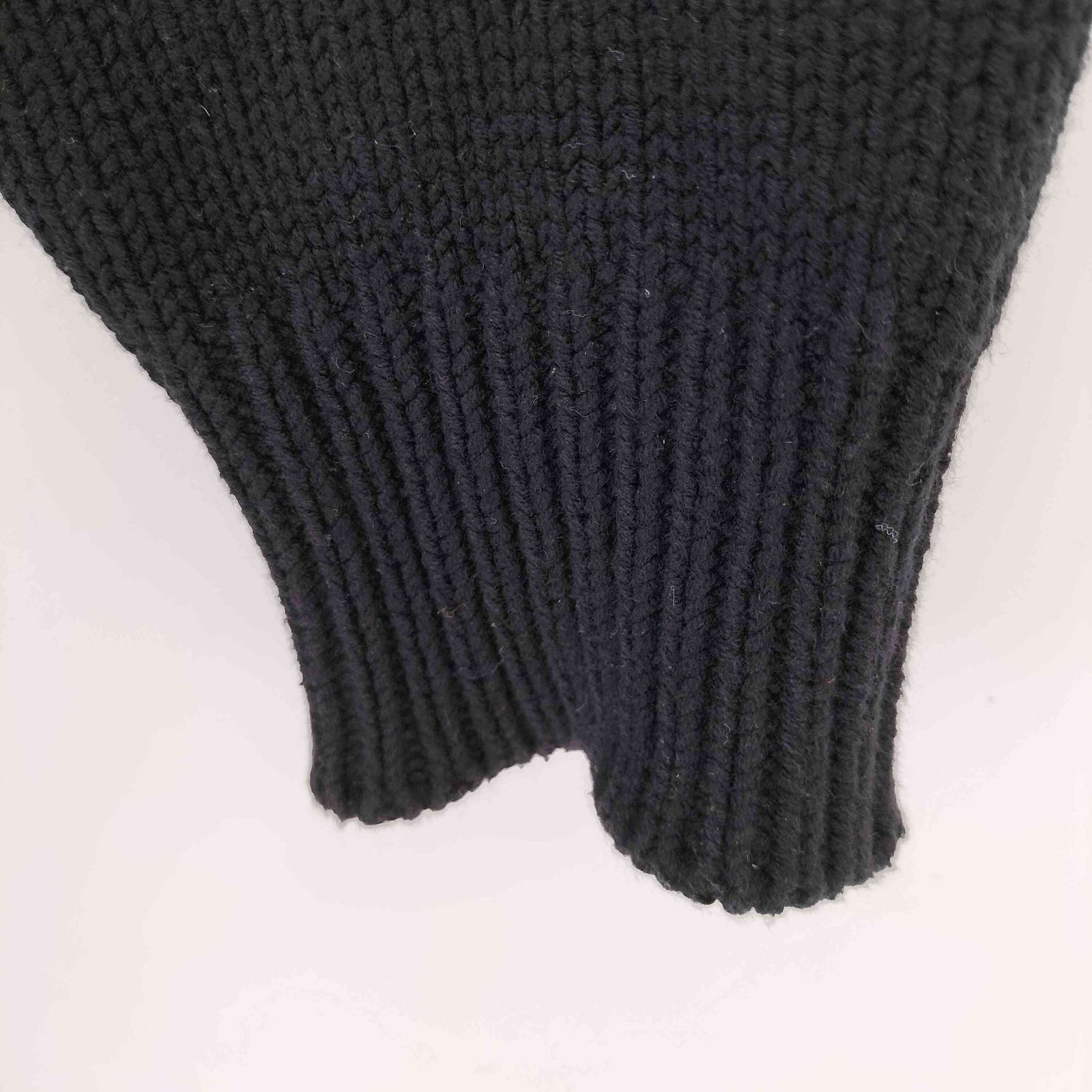 ウェイステッドユース WASTED YOUTH 23AW Knit Sweater Black ニット 
