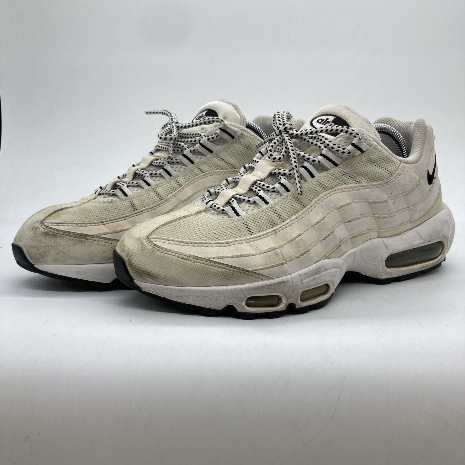 NIKE ナイキ AIR MAX 95 エアマックス95 スニーカー ホワイト メンズ 27cm E-14-2