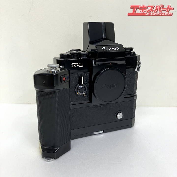 【中古美品】希少 キャノン Canon F-1 ハイスピード モータードライブ スピードファインダー フィルム 一眼レフ カメラ本体 ミスマ店