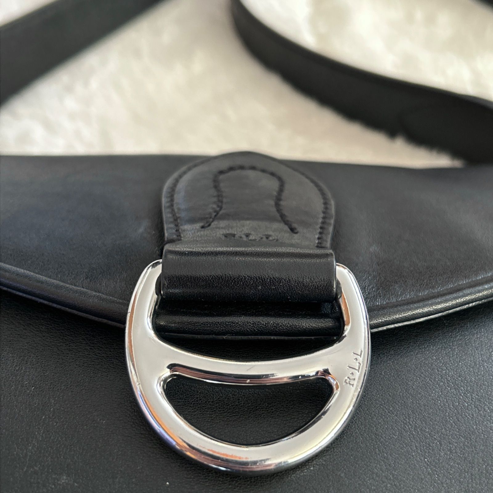 LAUREN RALPH LAUREN ローレン ラルフローレン レザー