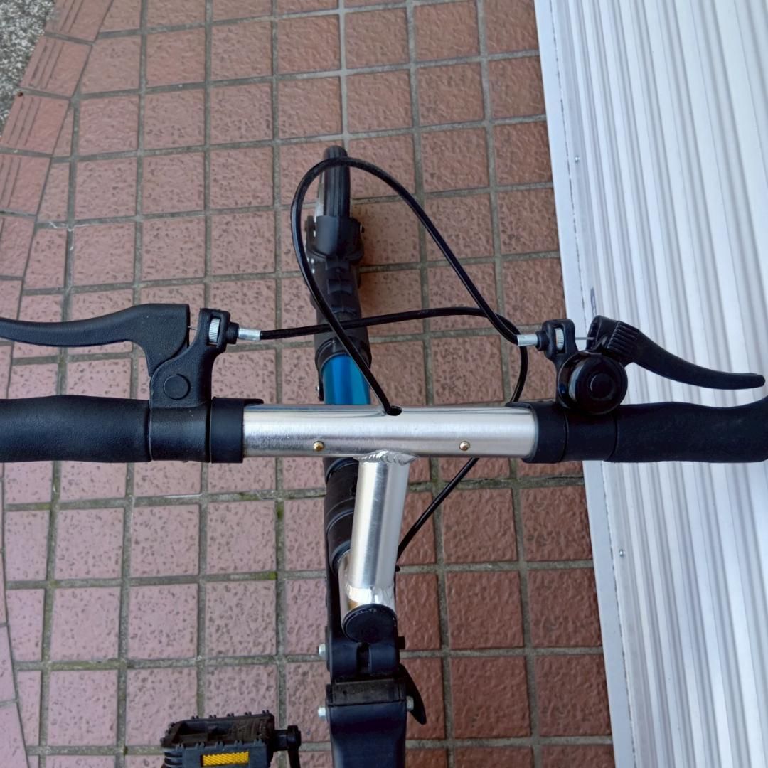 a-bike city 折りたたみ自転車 サドル付け替え 青 BRIGHTFACE_UK