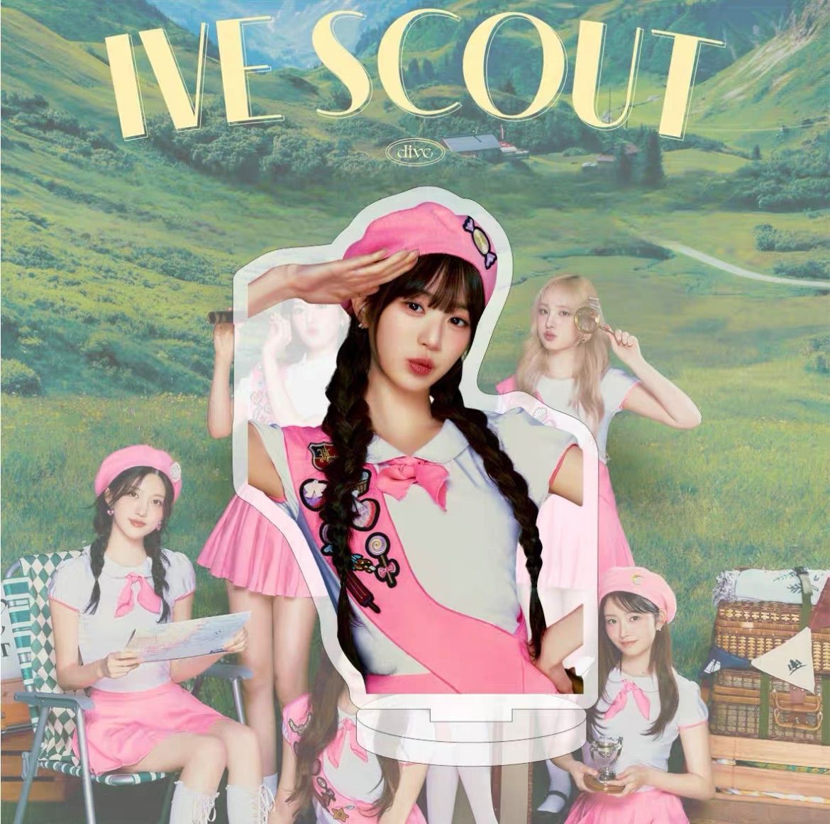 IVE アクリルスタンド ウォニョン WONYOUNG - メルカリ