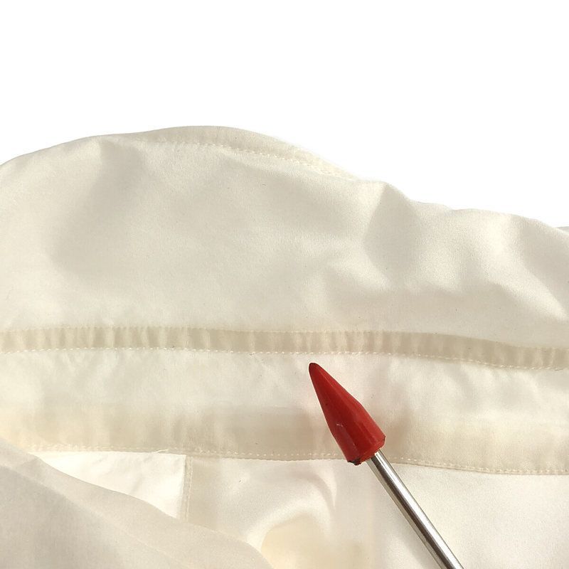 MUSE de Deuxieme Classe / ミューズドゥーズィーエムクラス | 2023SS | silk wash シャツ | F | ホワイト | レディース MUSE de Deuxieme Classe / ミューズドゥーズィーエムクラス