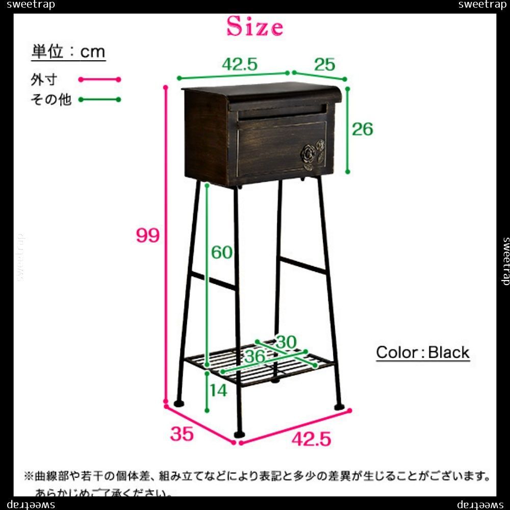 置くだけカンタン ガーデンポスト 【Fiory -フィオリ-】 - メルカリ