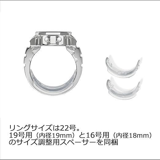 新品・未使用品 　CASIO 50周年記念リングウォッチ 　海外限定モデル CASIO ［新品・未使用品］カシオウオッチ50周年記念 限定 RING