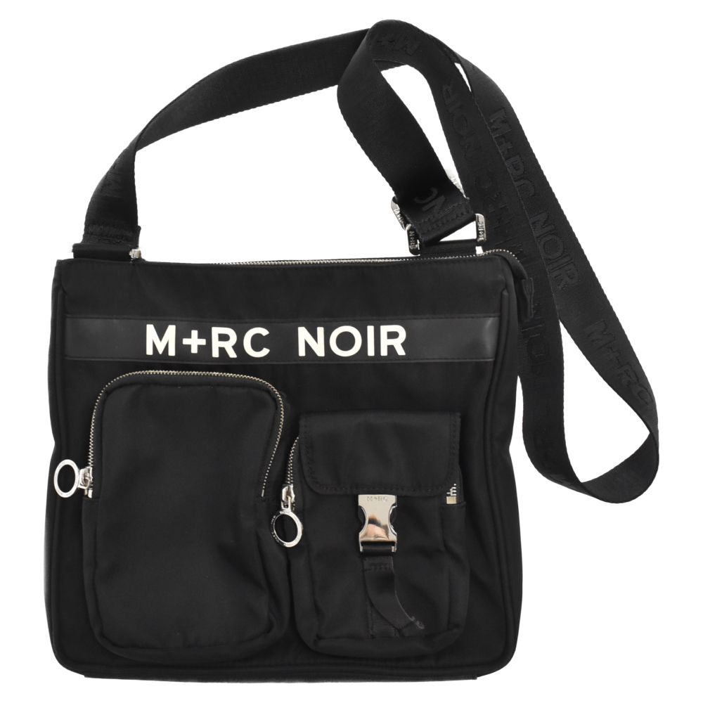 M+RC NOIR (マルシェノア) LOGO MESSENGER BAG ロゴ メッセンジャー ...