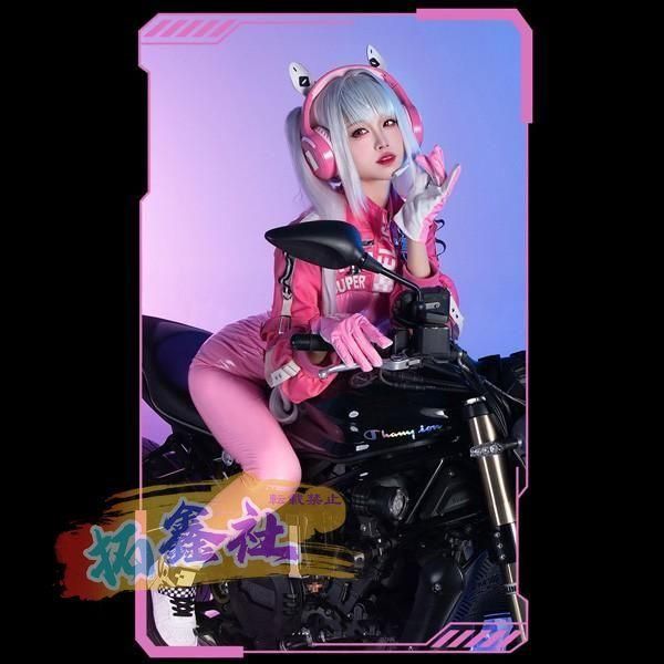 勝利の女神 : NIKKE アリス アン リミテッド 衣装 ウィッグ 靴 勝利の女神：NIKKE 衣装】アンリミテッド アリス Alice コスプレ