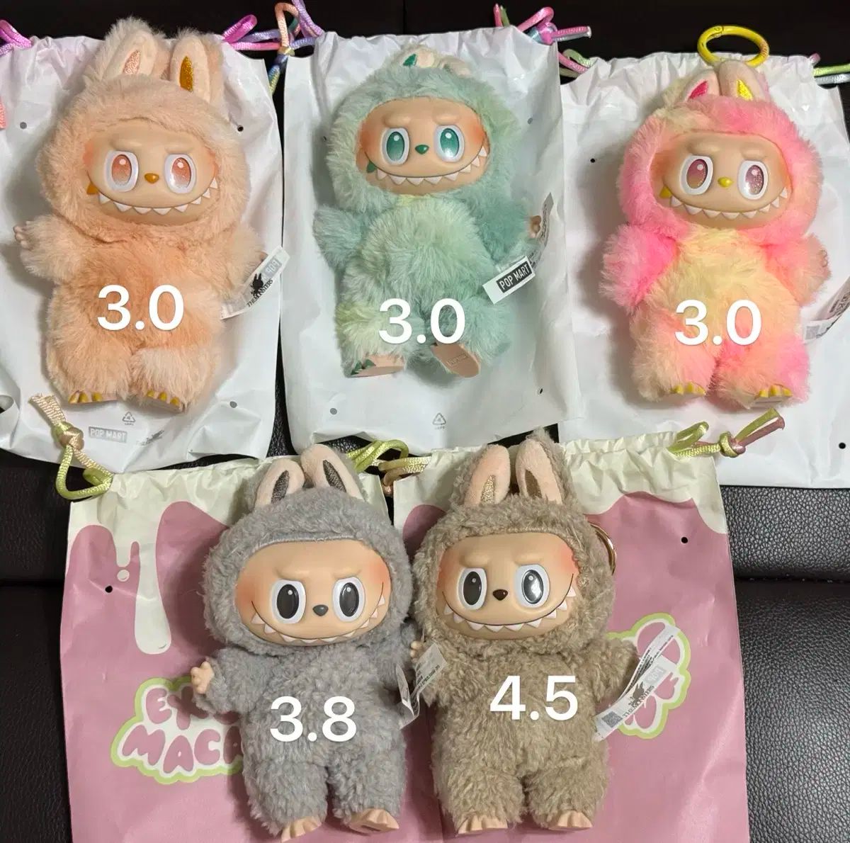 ラブブ キーリング コンビニエンスストア アルファベット エビフライ