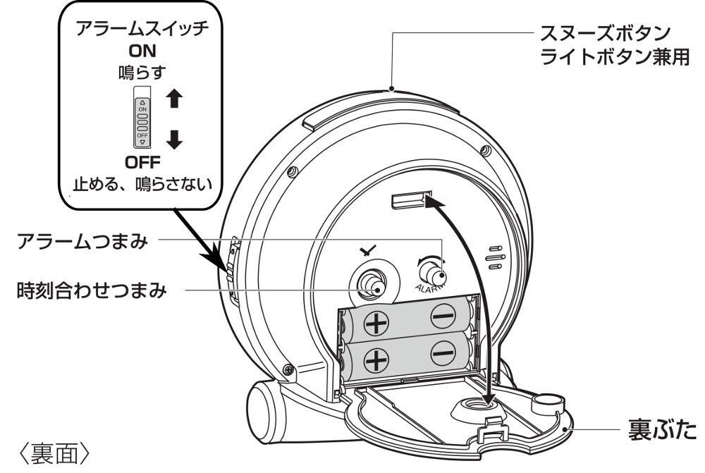 【人気商品】シルバー ライト付き 8RE679SR19 連続秒針 アラーム 電子音 12.4x12x7.5cm 目覚まし時計 リズム時計工業(Rhythm)