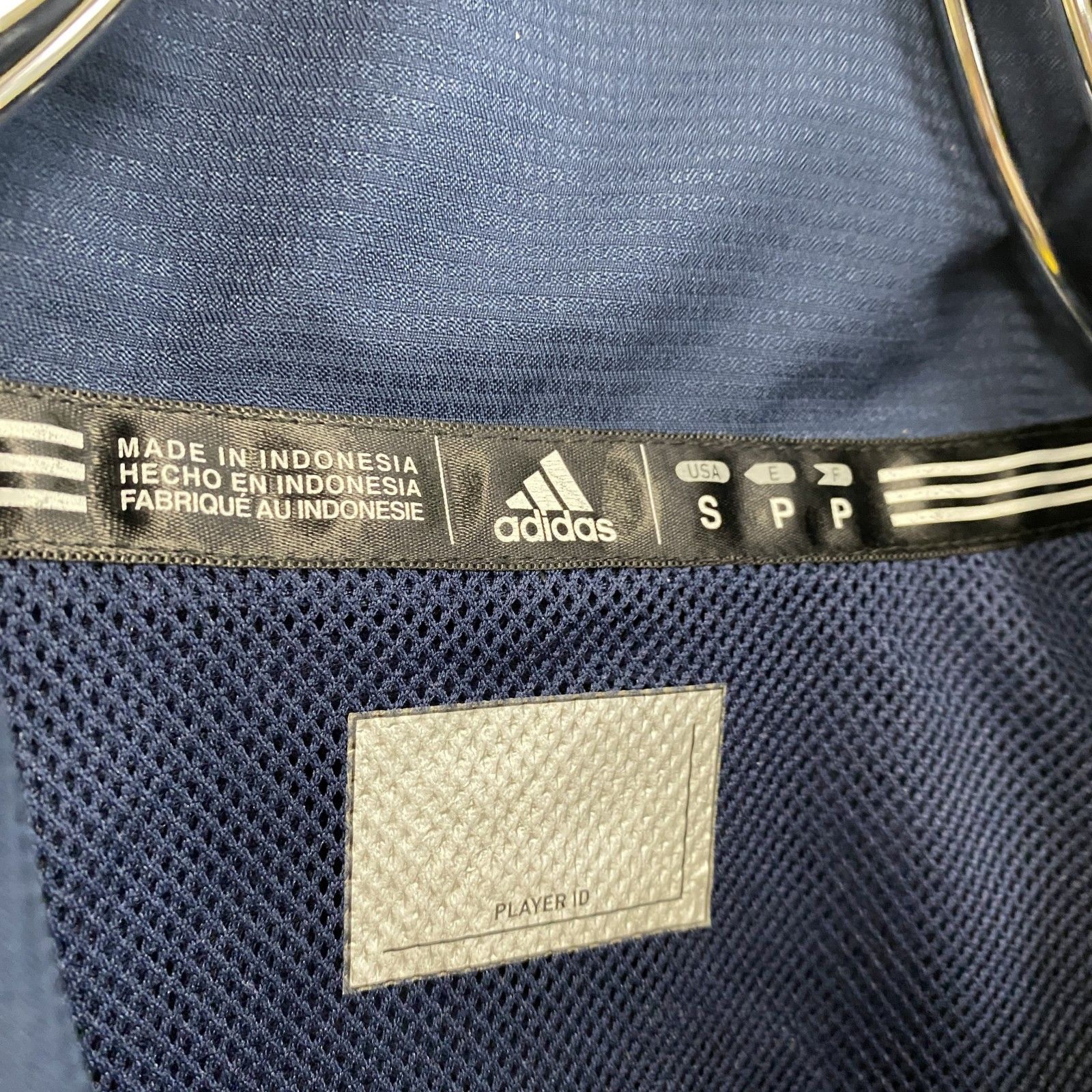 レアUS古着○アディダス刺繍カレッジハーフジップナイロンジャケット メンズXL アディダス adidas ナイロンジャケット Lサイズ ウインド