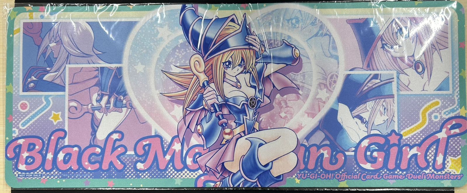 遊戯王　ニューロン　プレイマット　白の物語　ブラックマジシャンガール 遊戯王ニューロンプレイマット白の物語ブラックマジシャンガール