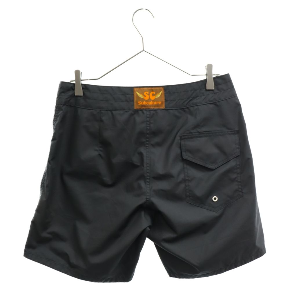 SUBCULTURE (サブカルチャー) SC NYLON SURF SHORTS ワッペン付き 