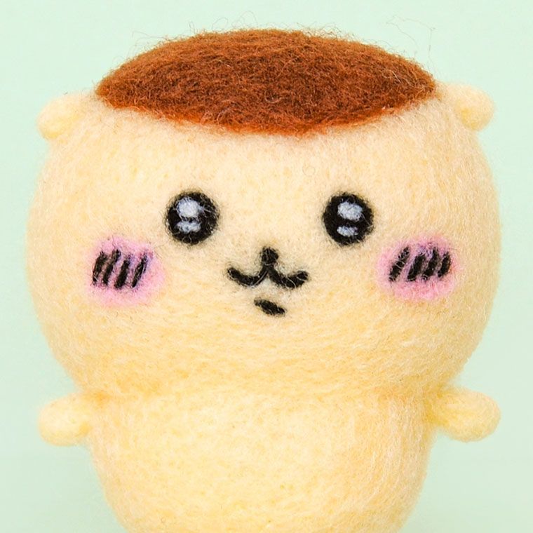 専用　ハンドメイド　フェルトマスコット ハンドメイド フェルトマスコット ハムスター ベージュ✕白