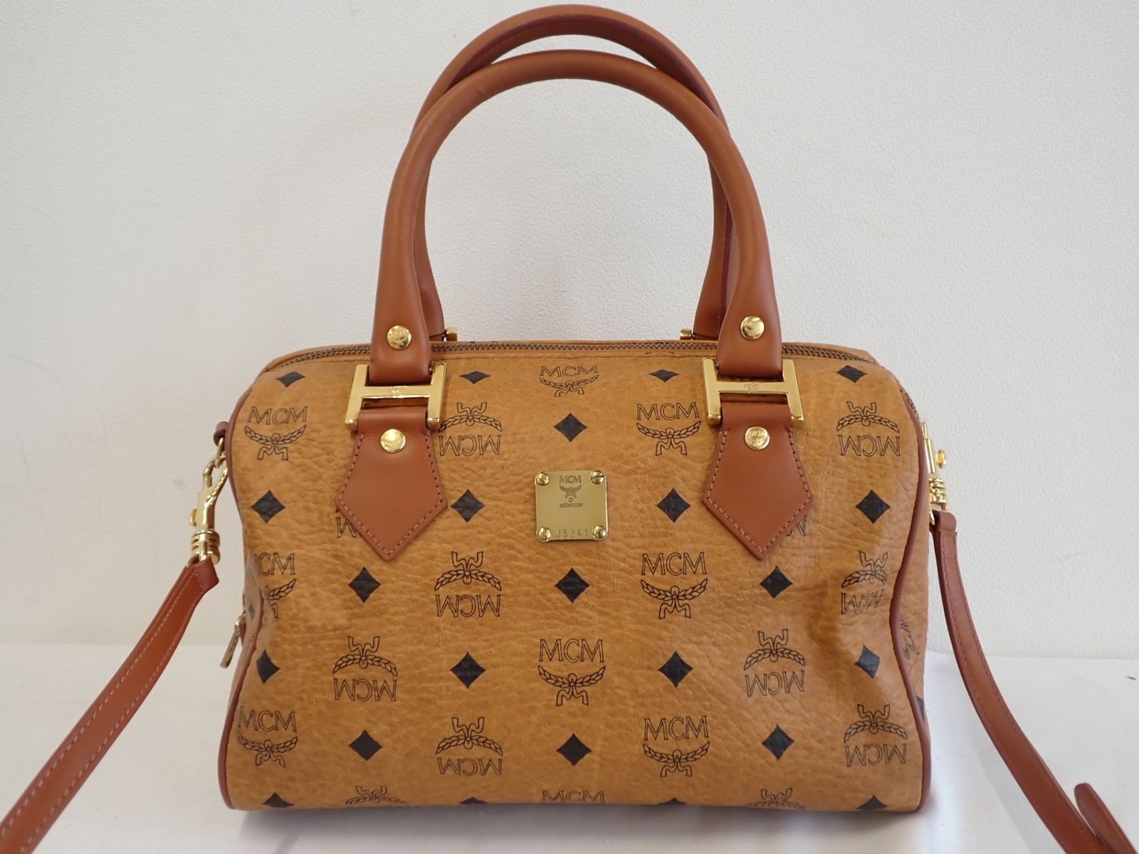 美品 MCM エムシーエム ヴィセトス柄 2WAY ショルダー ミニ