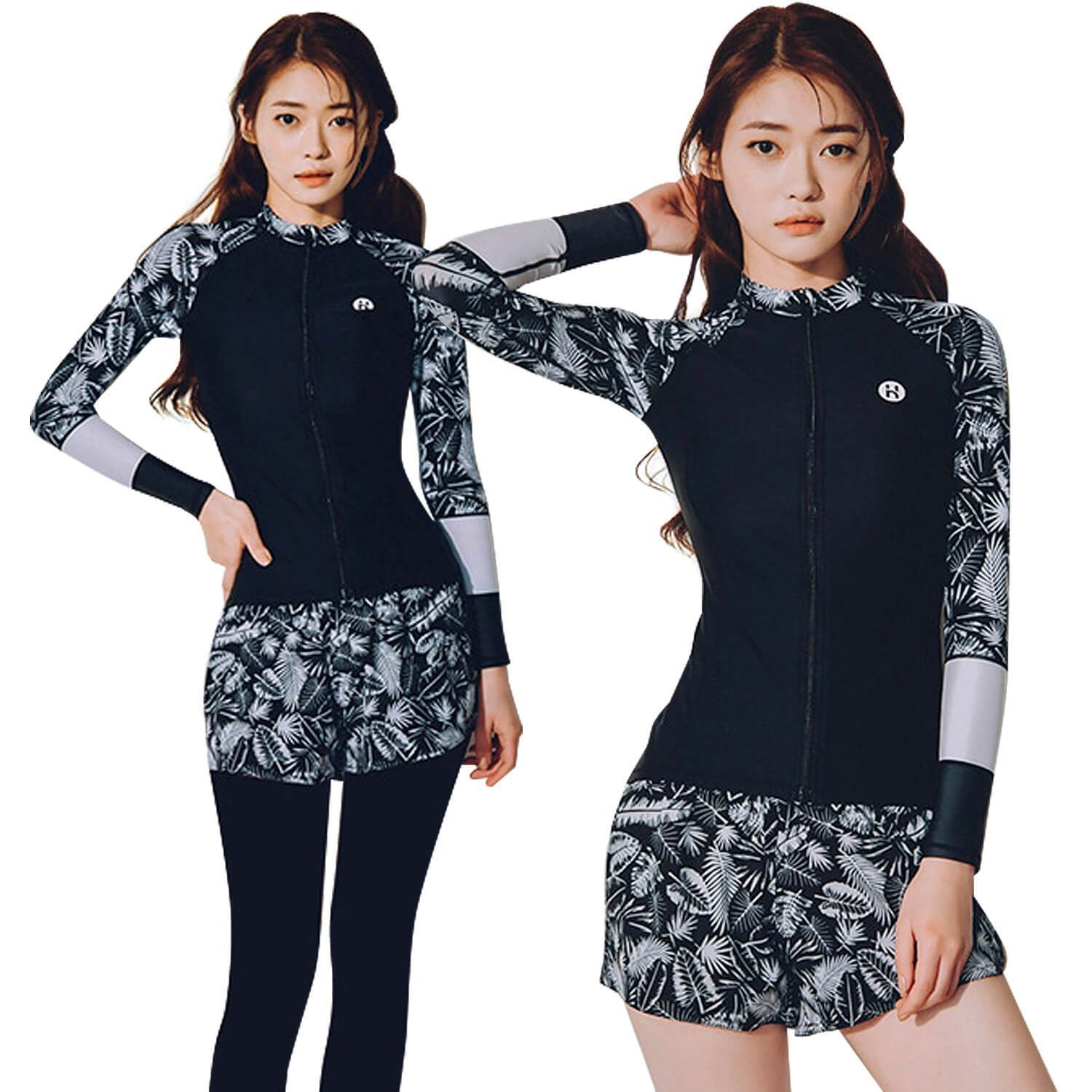 ラッシュガード ラッシュガード レディース 水着 上下セット メンズ 体型カバー