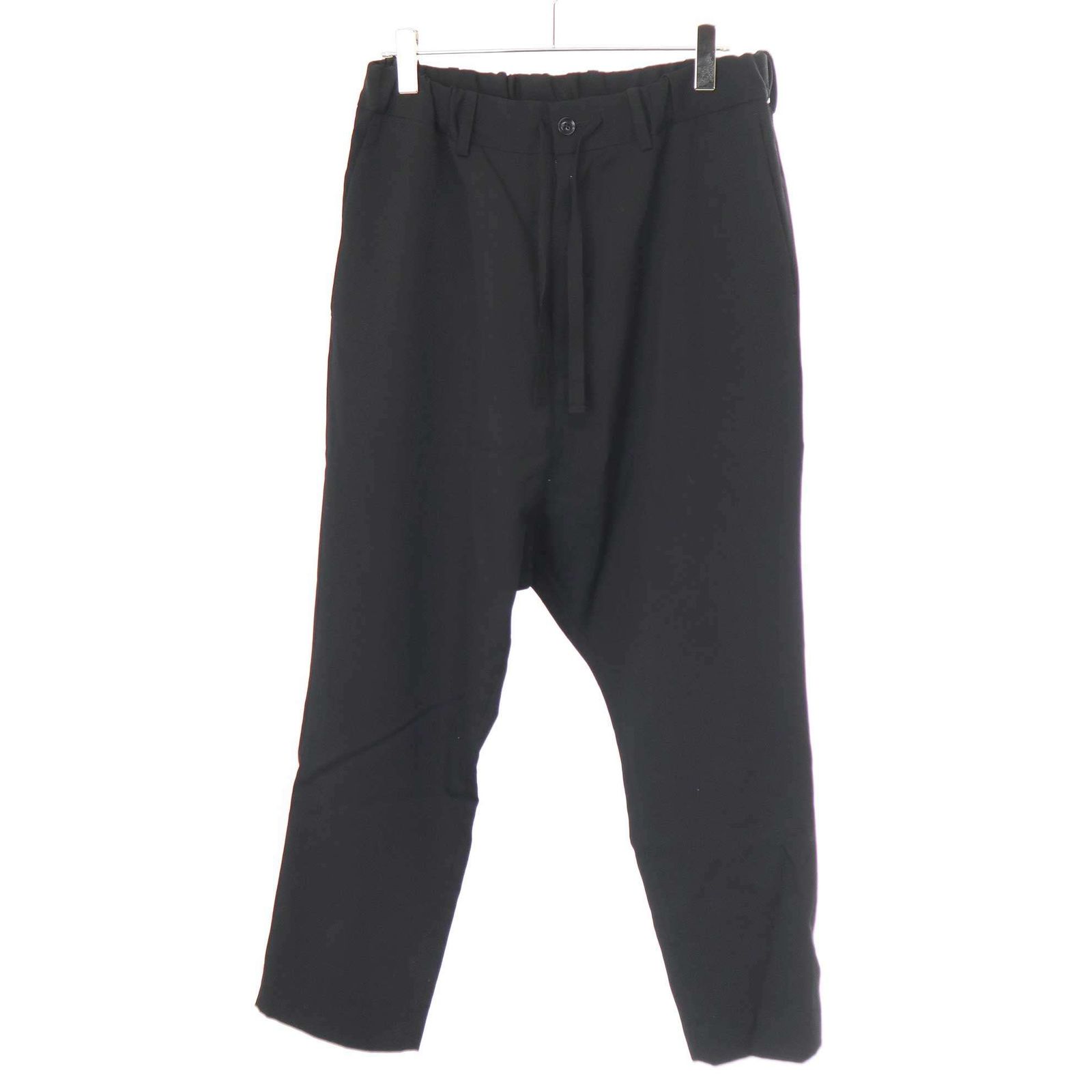 ヨウジヤマモト オム ウールギャバジン テーパード サルエルパンツ