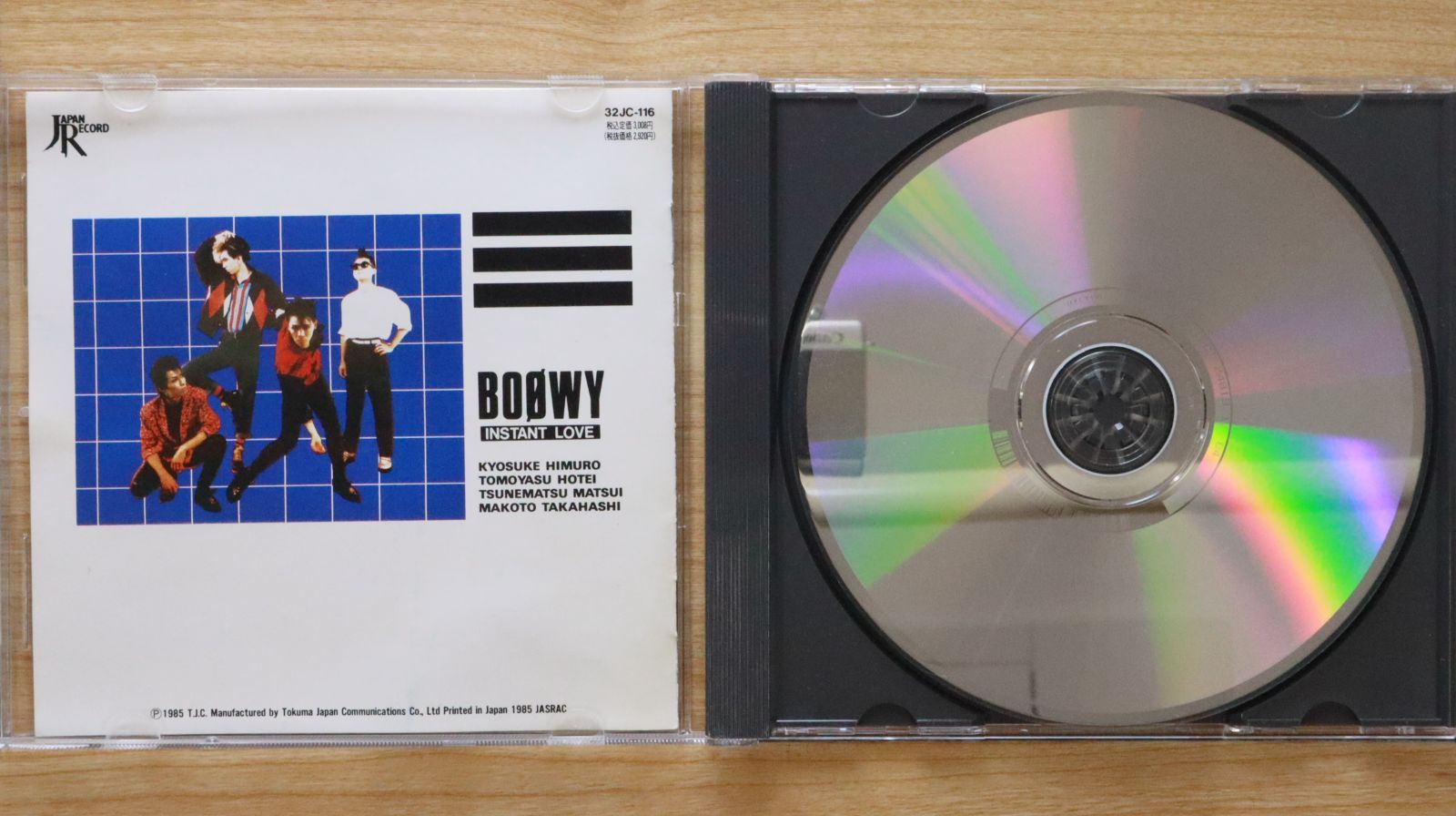国内盤CD☆ボウイ /BOOWY □ INSTANT LOVE 【32JC116/4988008311235