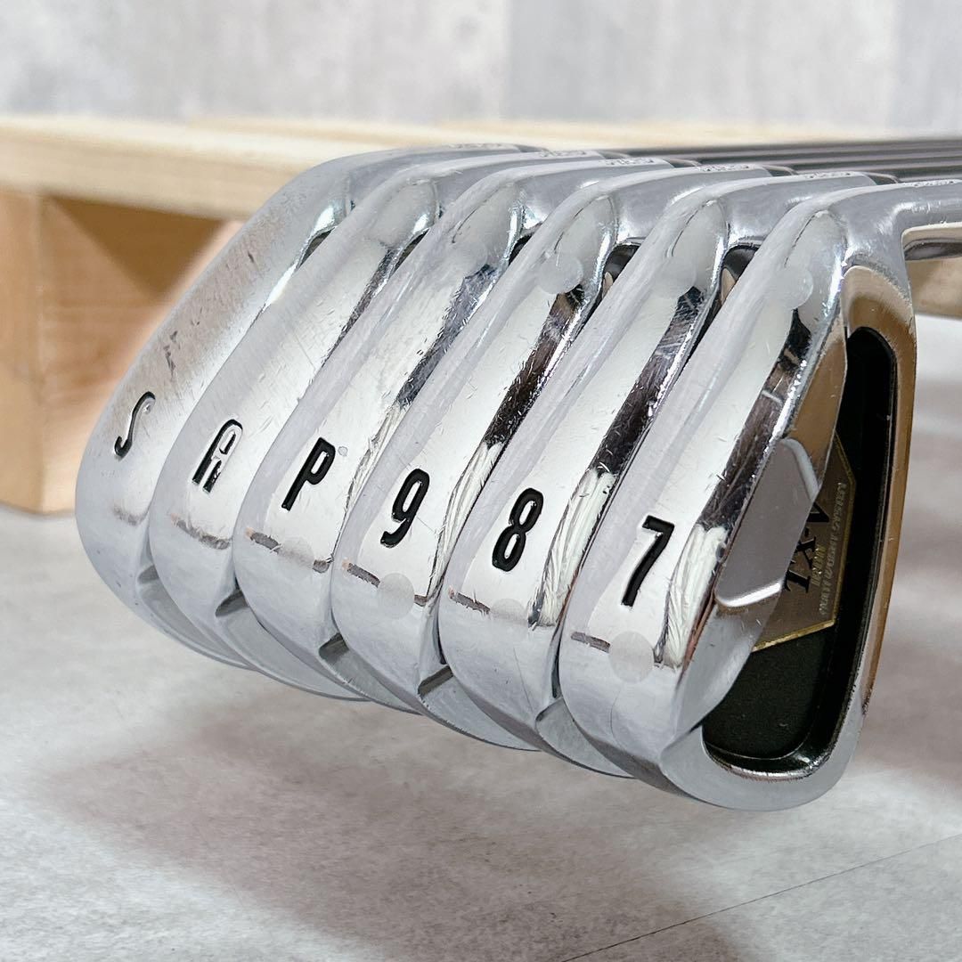 X942 エスヤード TX-V メンズゴルフ アイアンセット 6本 フレックスS X942 エスヤード TX-V メンズゴルフ アイアンセット 6本 フレックスS