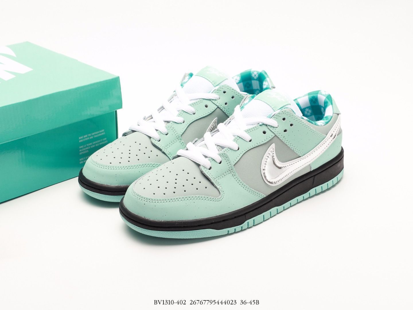 全新未使用concepts x nike sb dunk low tiffany CZ2239-600-MM