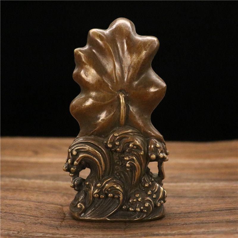 仏教美術  背もたれ坐蓮観音 仏像 銅製  銅器 仏教美術 仏像 蓮華蓮葉自在観音仏像 銅製 銅器 - メルカリ