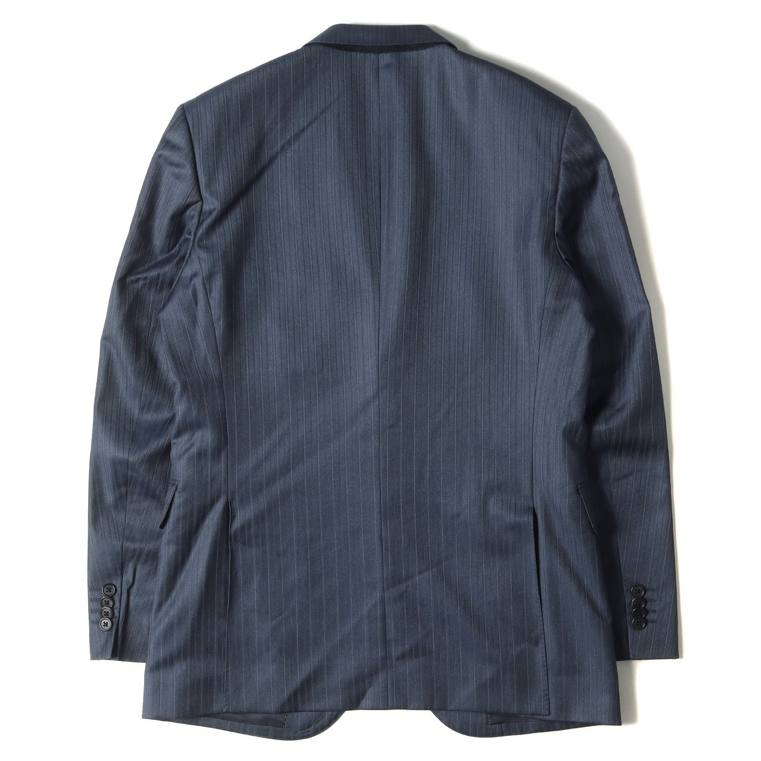 Paul Smith ポールスミス LORO PIANA ピンストライプ ウール 2B 