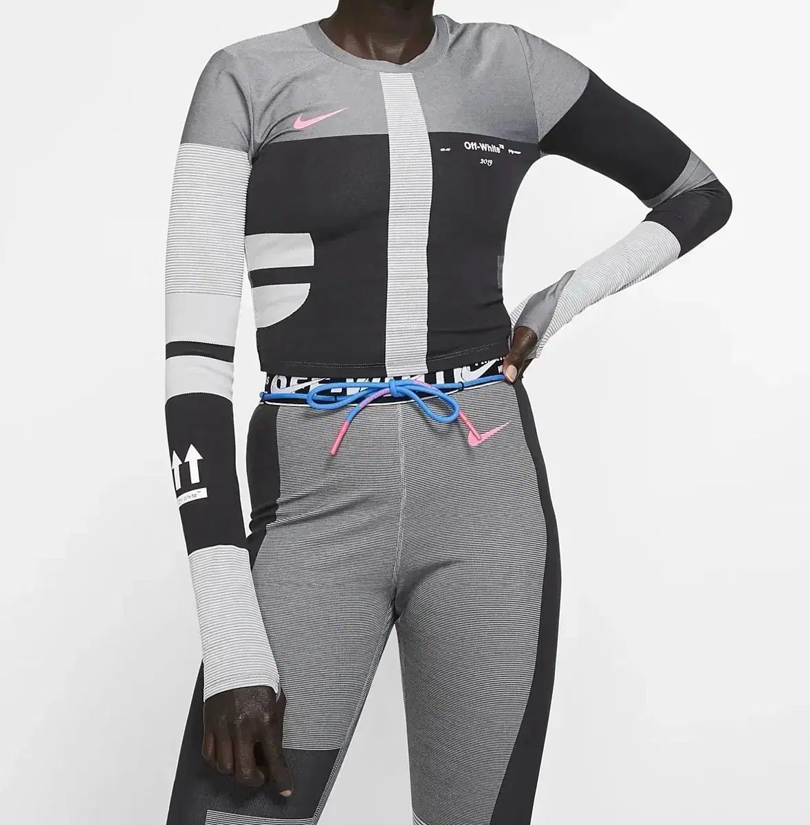 NIKE ナイキ X オフホワイト イジー ランニングトップ S